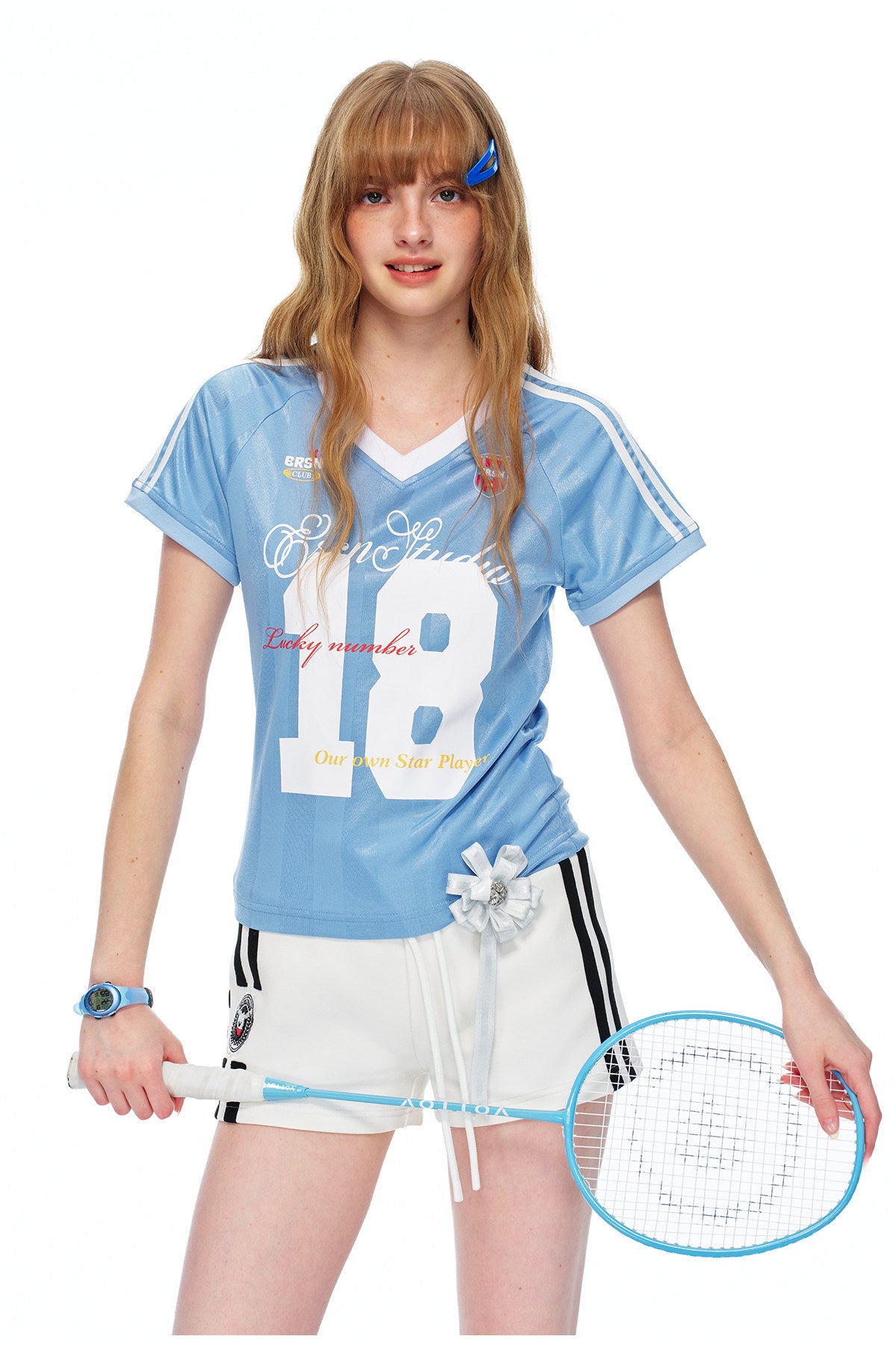 Game Day 2.0 Slim Jersey No. 18 - Blue
