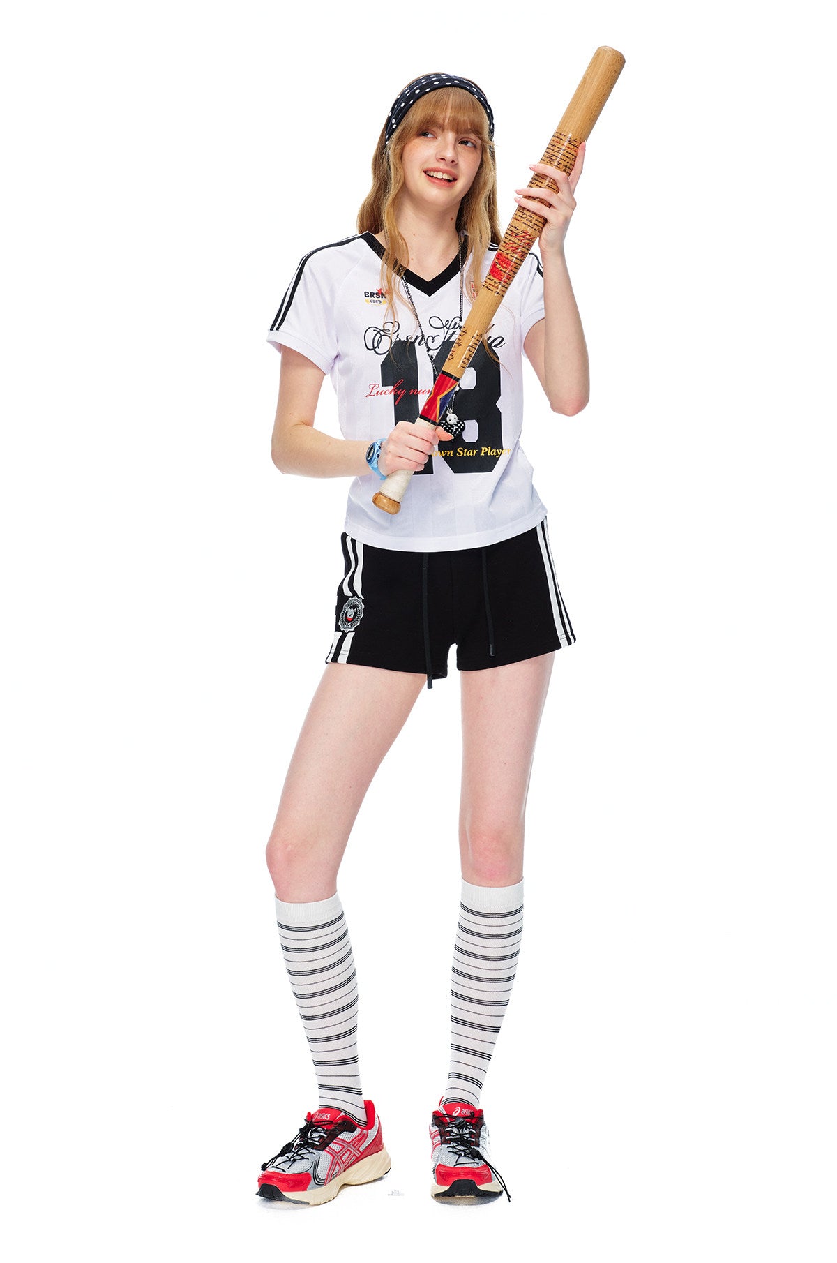 Game Day 2.0 Slim Jersey No. 18 - White