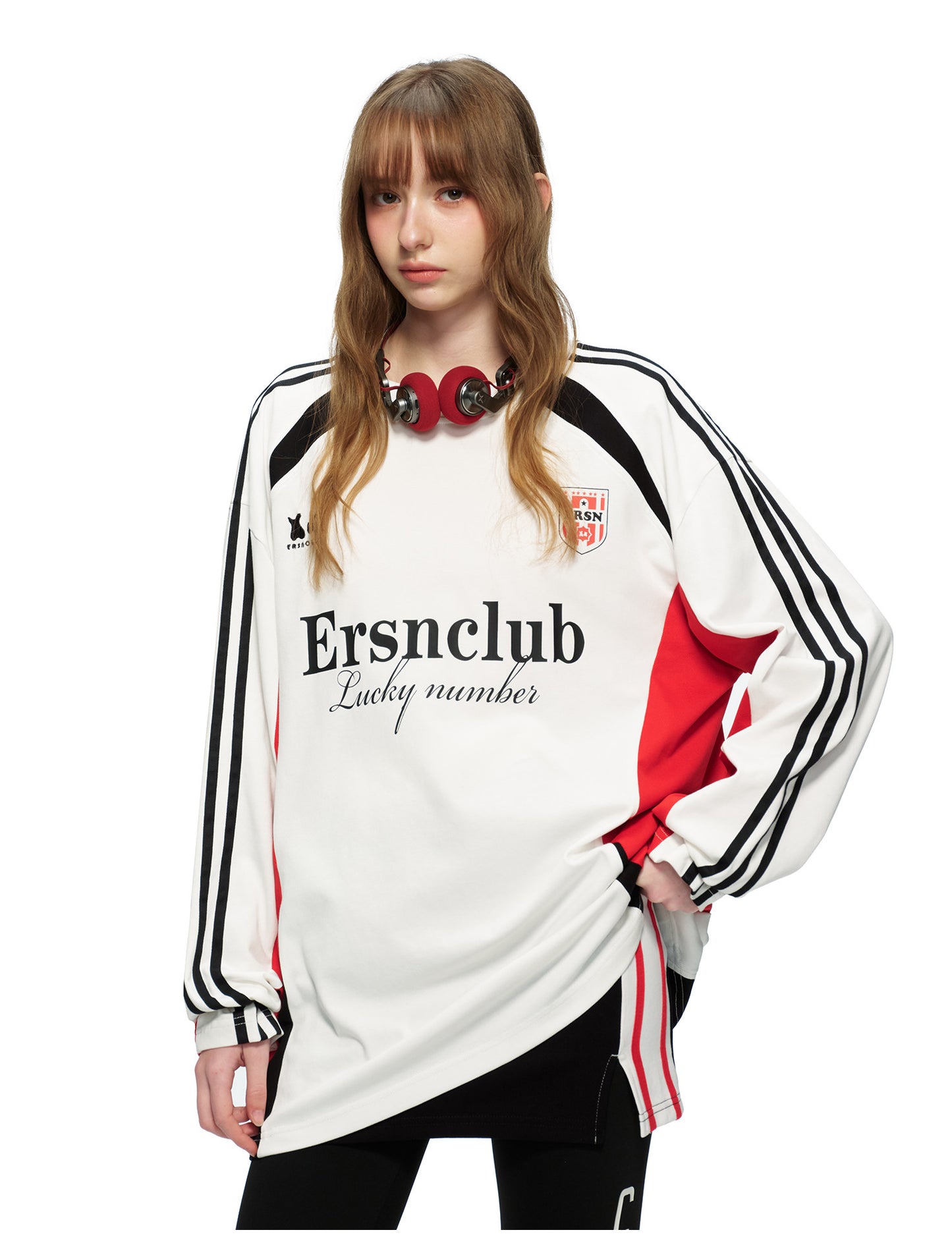 Sports Long Sleeve Shirt - White