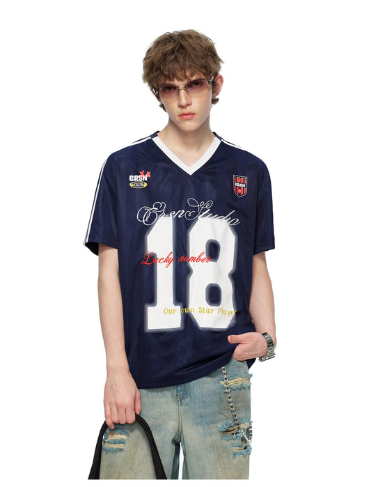 Game Day Jersey No. 18 - Navy