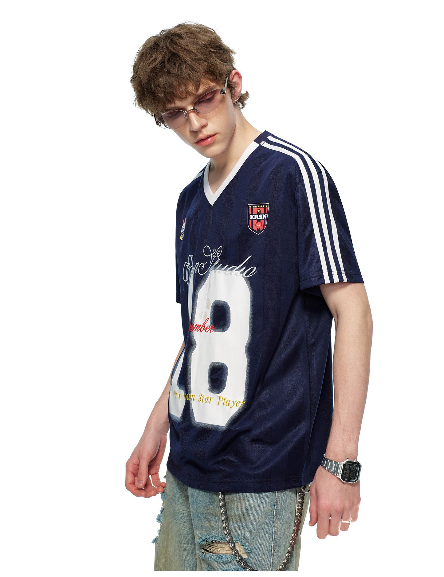 Game Day Jersey No. 18 - Navy