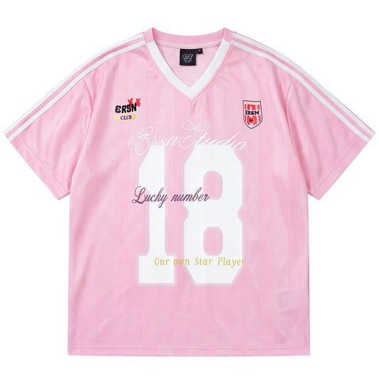 Game Day Jersey No. 18 - Pink