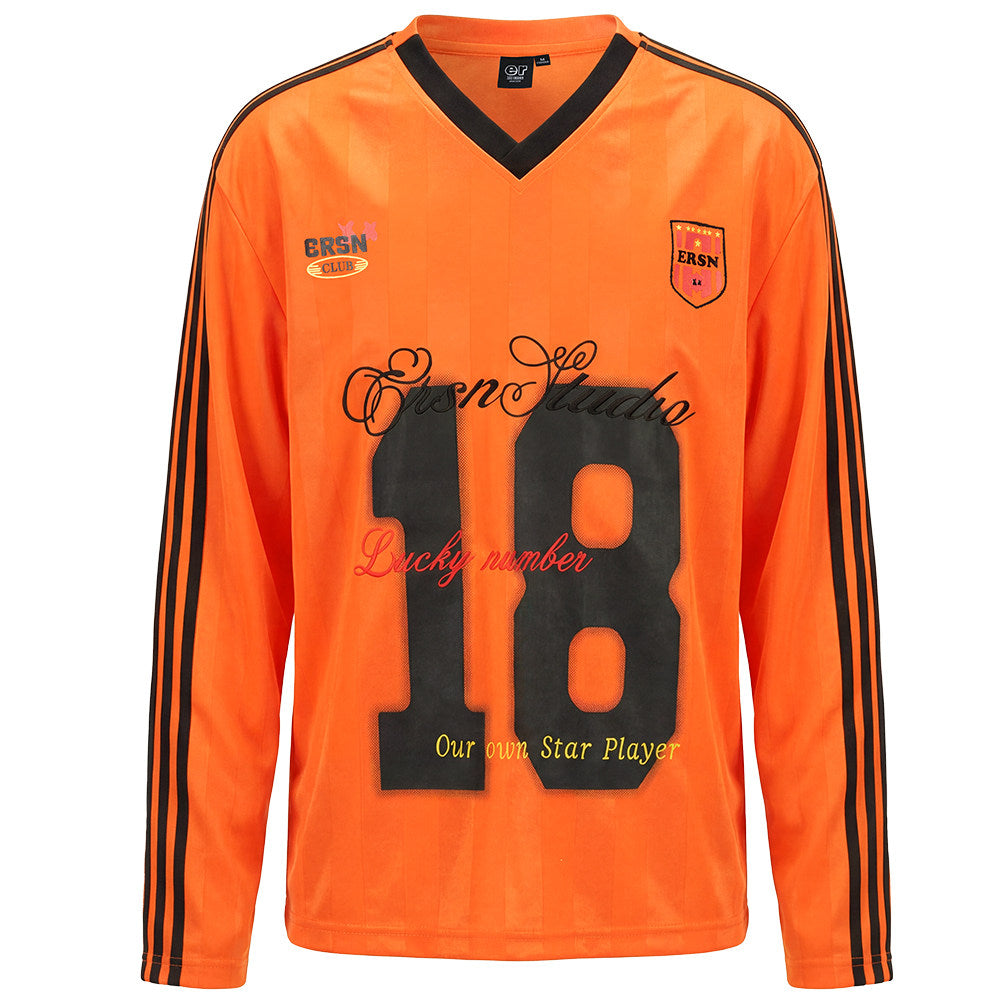 Game Day 3.0 Long Sleeve Jersey No. 18 - Orange