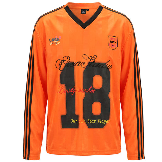 Game Day 3.0 Long Sleeve Jersey No. 18 - Orange