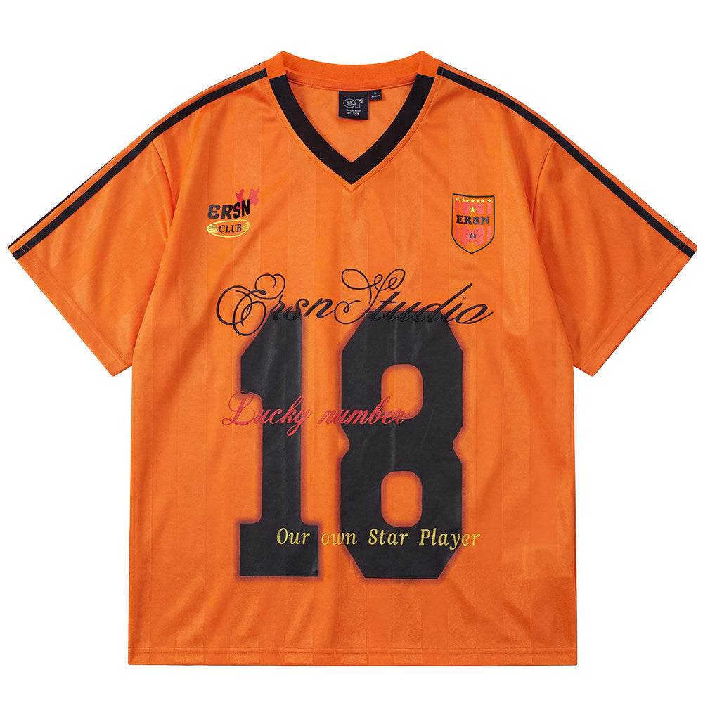Game Day Jersey No. 18 - Orange