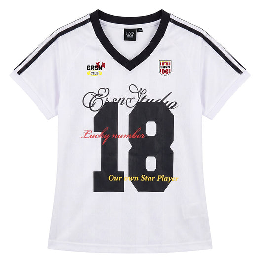 Game Day 2.0 Slim Jersey No. 18 - White